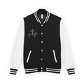 Letterman Jacket — Gothic Cross Emblem Varsity Jacket